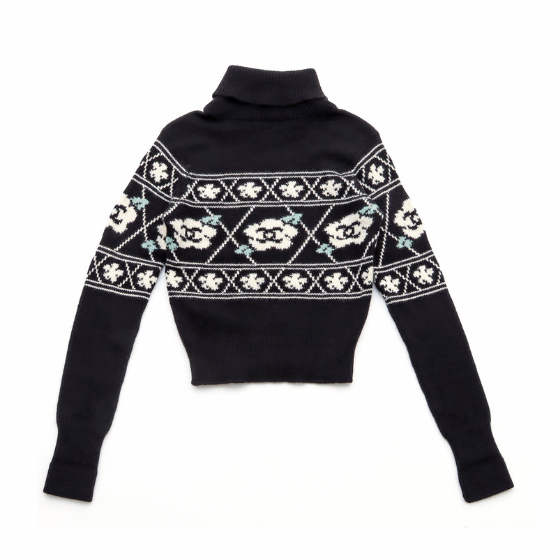 シャネル CHANEL ココマーク サイズ40 1995年 セーター カシミヤ