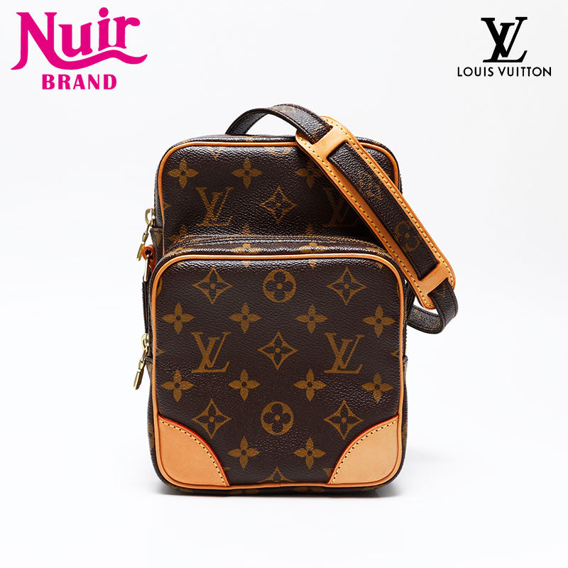LOUIS VUITTON 2009 Monogram Amazon Shoulder Bag Brown