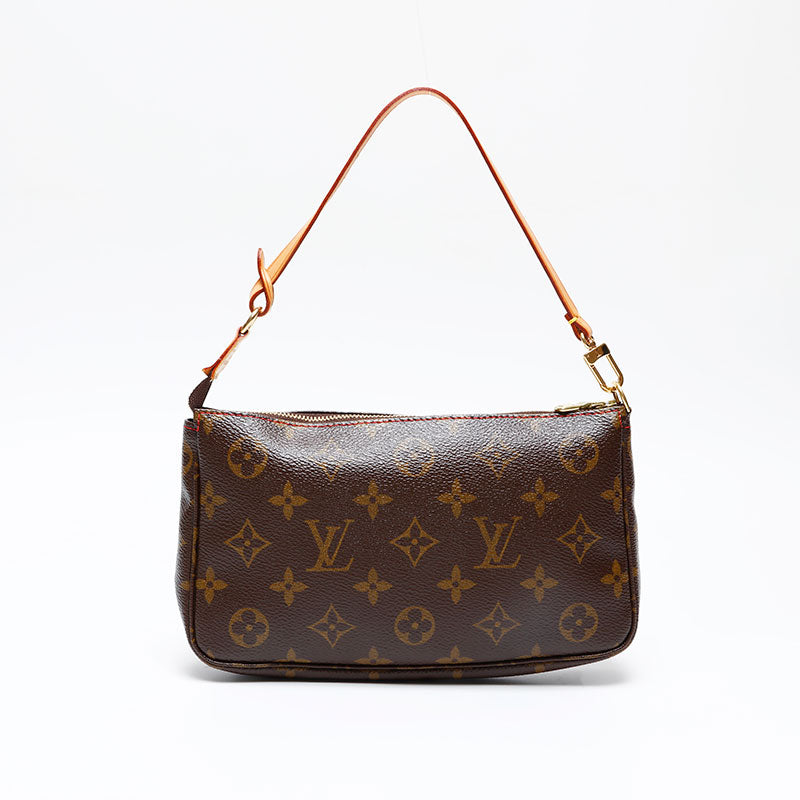 LOUIS VUITTON 2004 Monogram Takashi Murakami Cherry Pochette
