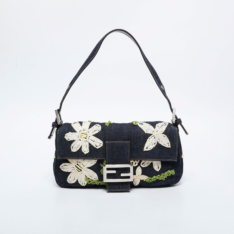 FENDI ハンドバッグ　マンマバケット　デニム 花柄 刺繍　美品　希少 WS20957-2.jpg?v=1756294686