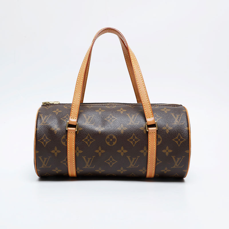 LOUIS VUITTON 2002 Monogram Papillon 26 Shoulder Bag Brown WS21156