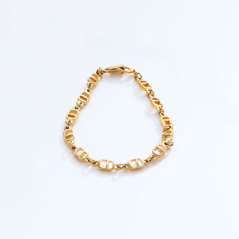 Christian Dior　クリスチャンディオール　ゴールド　ブレスレット クリスチャンディオール Christian Dior CDロゴ ブレスレット