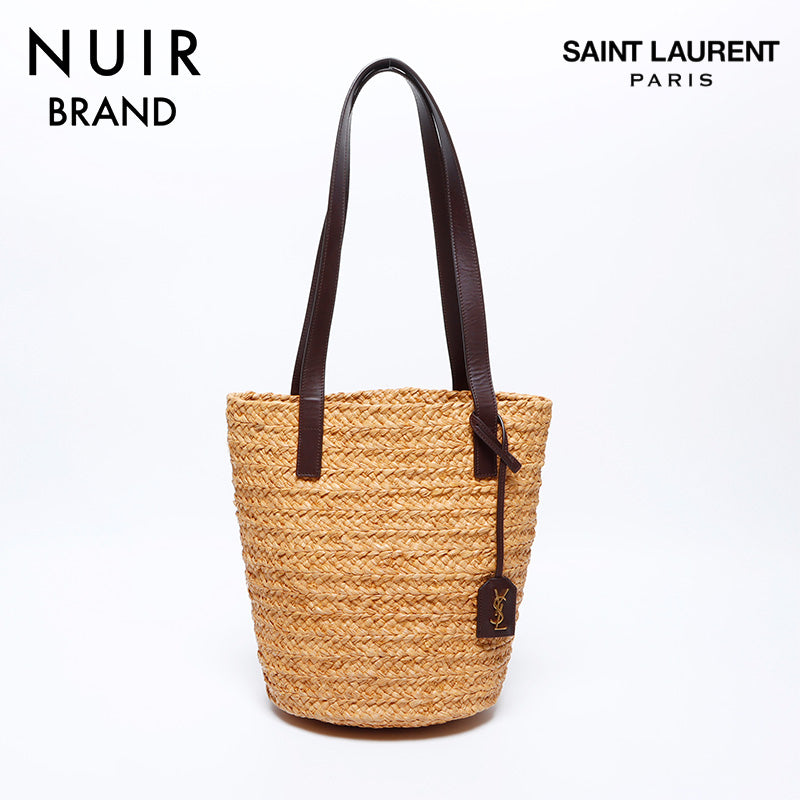 イヴ・サンローラン YVES SAINT LAURENT カゴバッグ ハンドバッグ