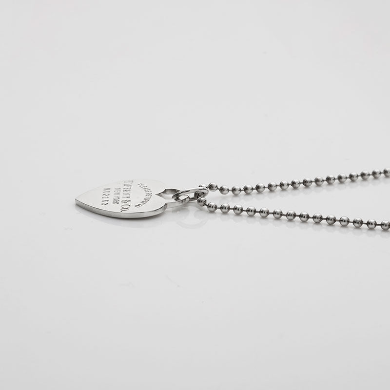 Tiffany & Co. ハートネックレス Tiffany】 オープン ハート ミニ ペンダント 7mm (Tiffany & Co