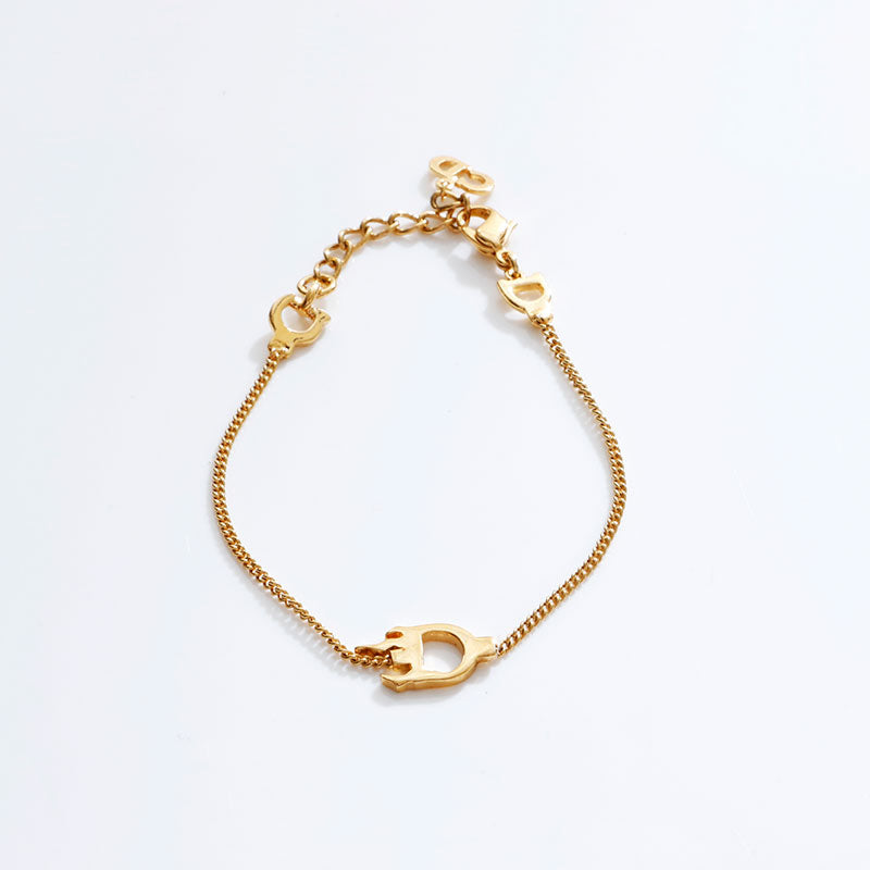 クリスチャンディオール　ブレスレット　ゴールド　CD Dior バングル クリスチャンディオール Christian Dior ブレスレット バングル