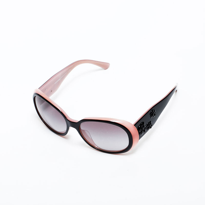 CHANEL サングラス　カメリアモチーフ 極美品 シャネル CHANEL カメリア サングラス ピンク WS22026 – NUIR