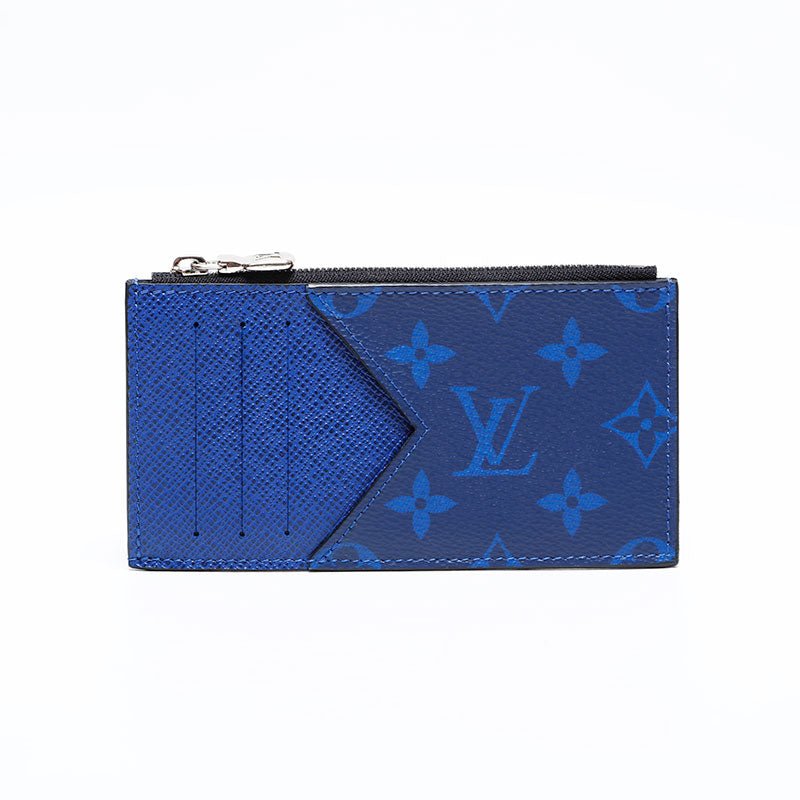 ルイ・ヴィトン LOUIS VUITTON タイガラマ カードケース ブルー