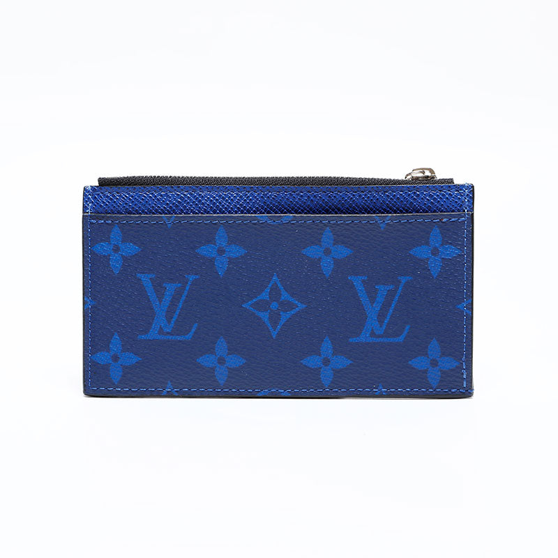ルイ・ヴィトン LOUIS VUITTON タイガラマ カードケース ブルー