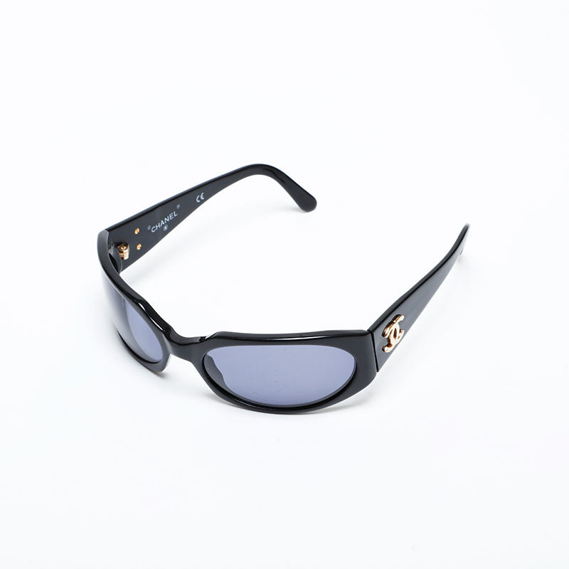 CHANEL COCO Mark sunglasses black WS22124 – NUIR VINTAGE