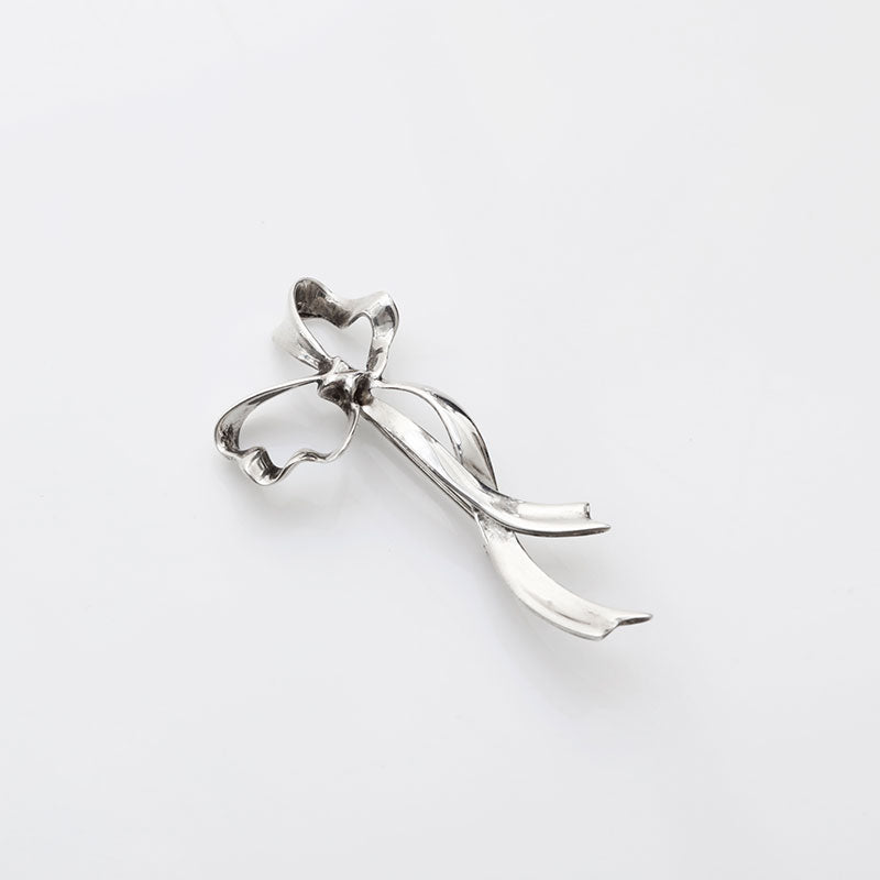 ティファニー TIFFANY&Co. リボン 925 ブローチ シルバー