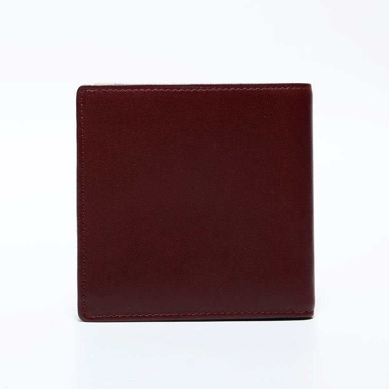 極美品 カルティエ CARTIER マスト ドゥ レザー 二つ折り財布 レッド