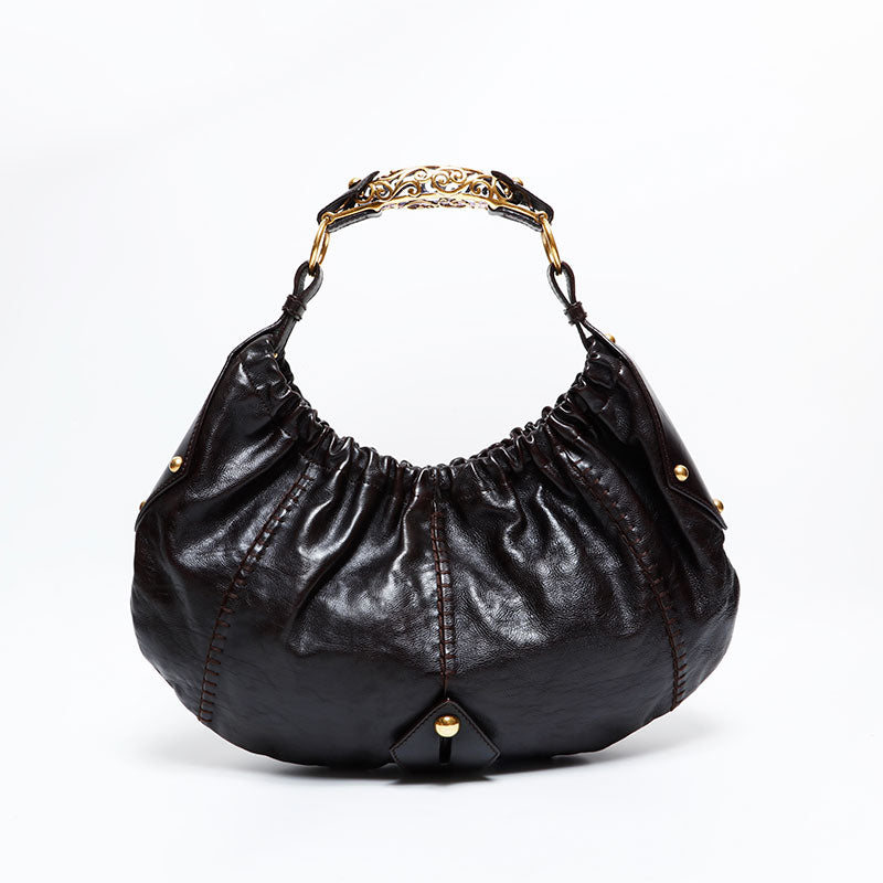 イヴ・サンローラン YVES SAINT LAURENT レザー モンバサ