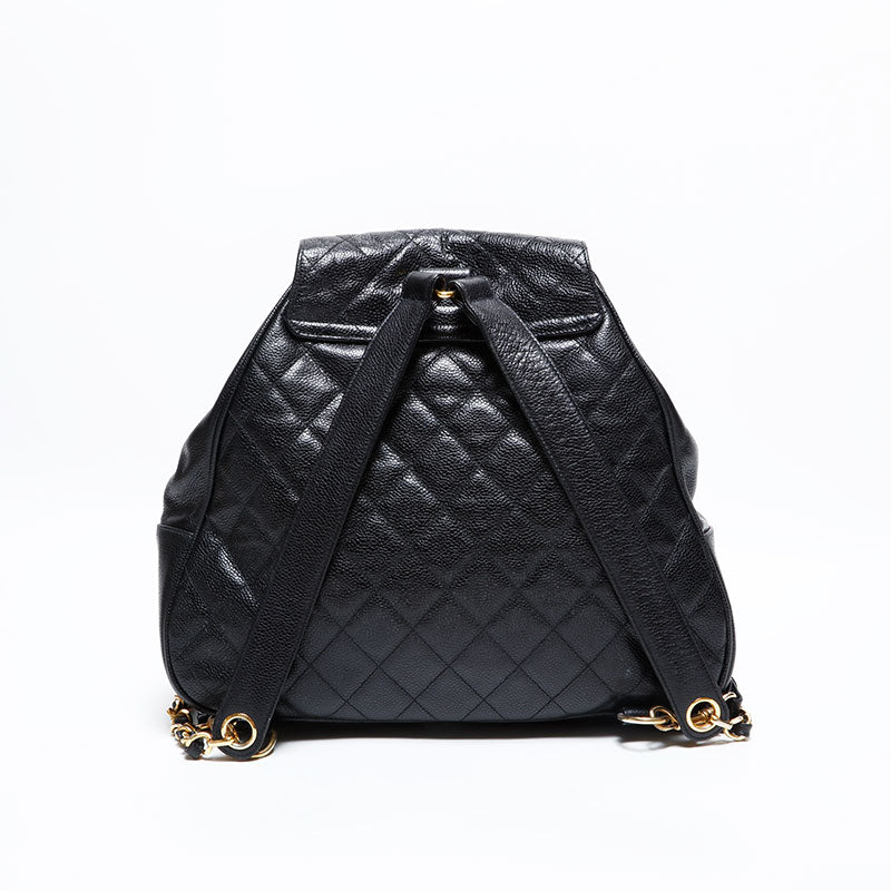 シャネル　専用 シャネル CHANEL 1番台 1989-1991 キャビアスキン チェーン