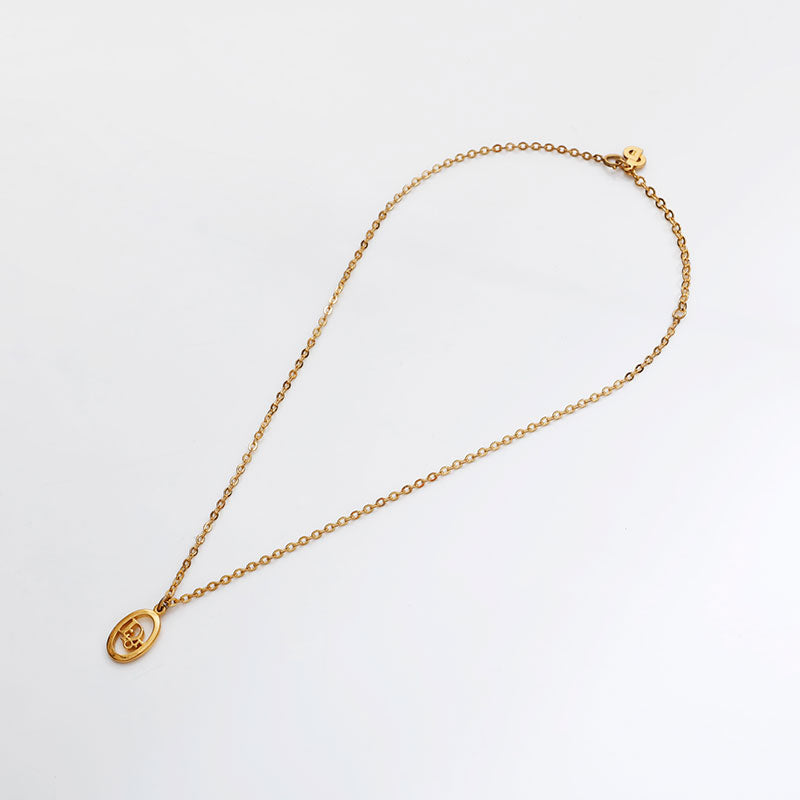 クリスチャンディオール Christian Dior CDロゴ ネックレス