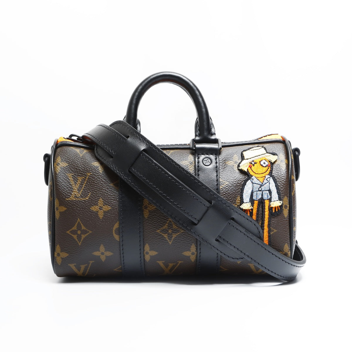 LOUIS VUITTON Monogram Virgil Abloh LV Friend Keepall XS 2021