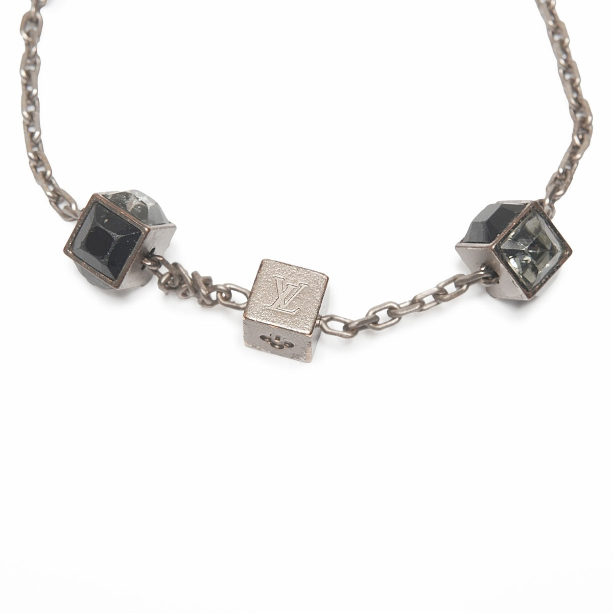LOUIS VUITTON OL0143 2013 Bracelet Gamble bracelet Silver WS24125