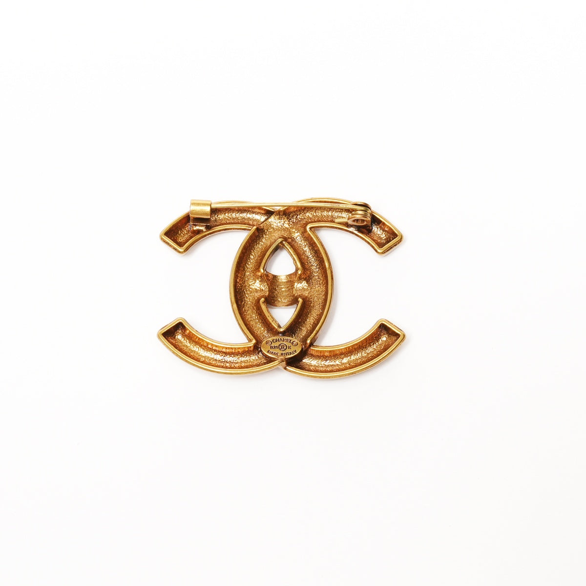 CHANEL B21K 2021 COCO Mark Brooch gold WS25366 – NUIR VINTAGE