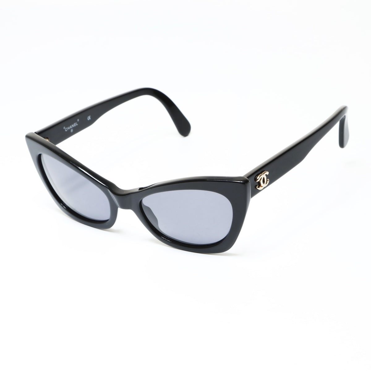 CHANEL COCO Mark sunglasses black WS25494 – NUIR VINTAGE