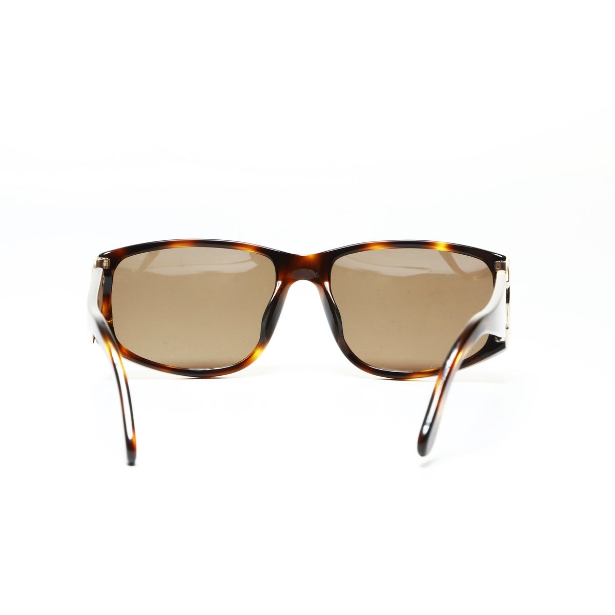 CHANEL Logo COCO Mark sunglasses Brown WS25495 – NUIR VINTAGE