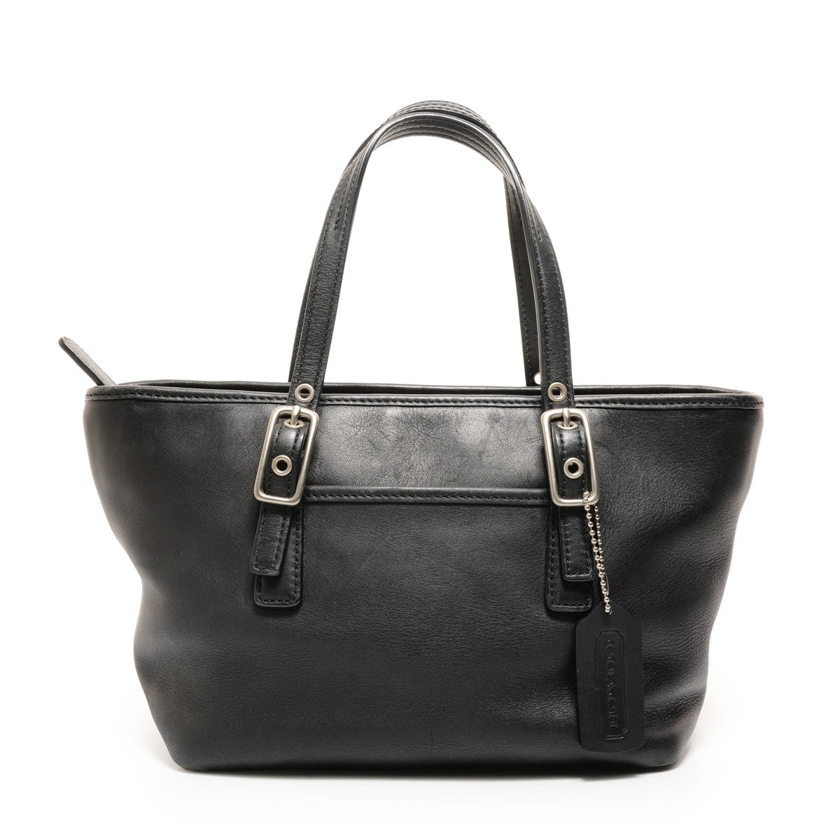 COACH Leather Mini 9846 Old Handbag black WS26235 – NUIR VINTAGE