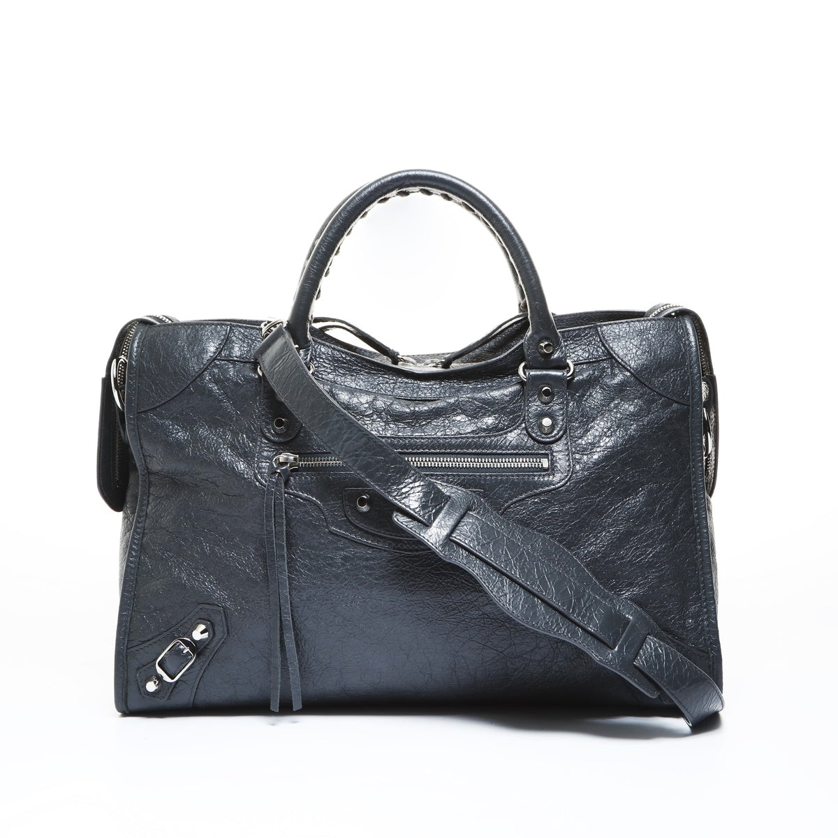 BALENCIAGA 2way Giant City Handbag gray WS26511 – NUIR VINTAGE