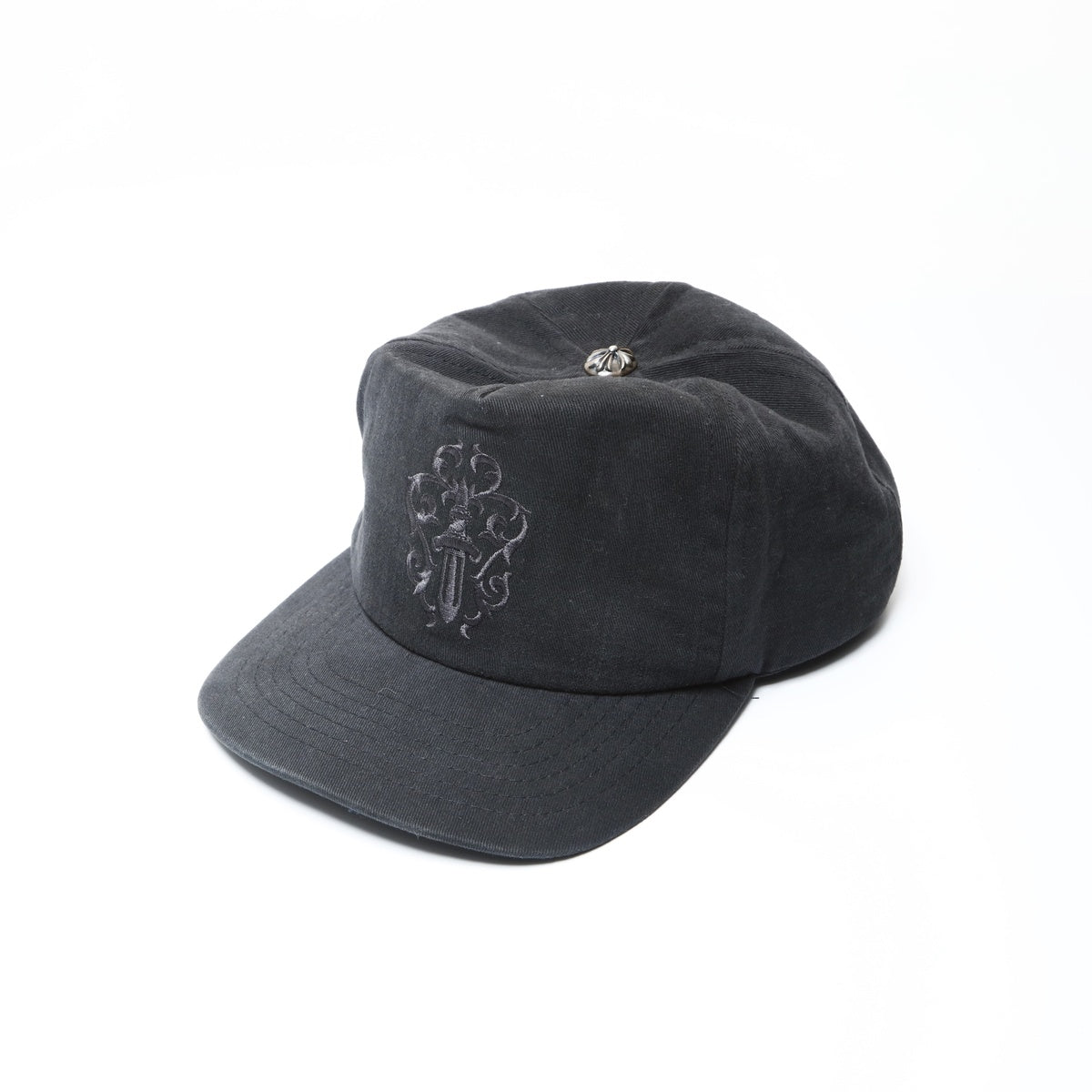 CHROME HEARTS Dagger 1990s Snapback cap black WS26656 – NUIR VINTAGE