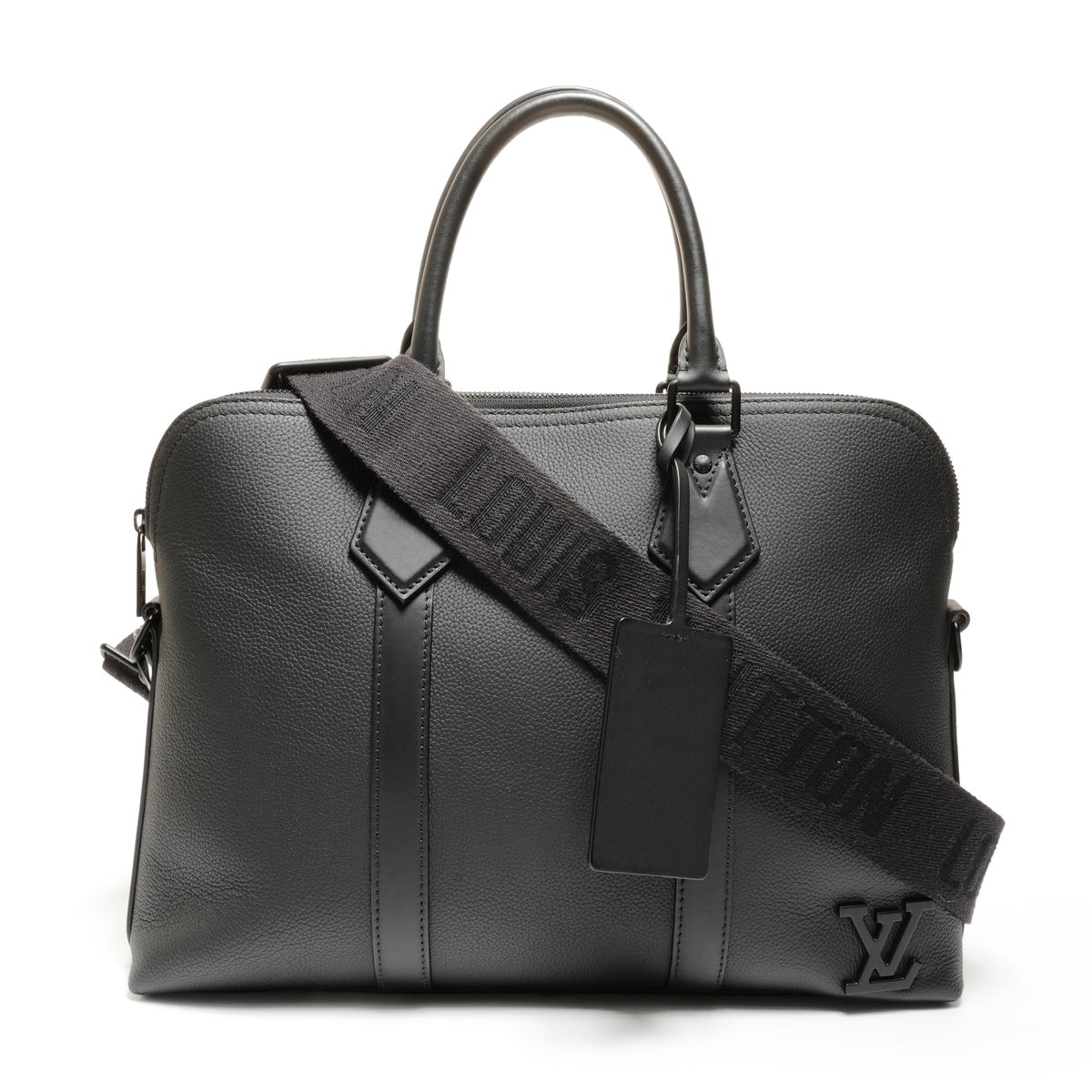 LOUIS VUITTON LV Aerogram Takeoff Leather Briefcase M59159