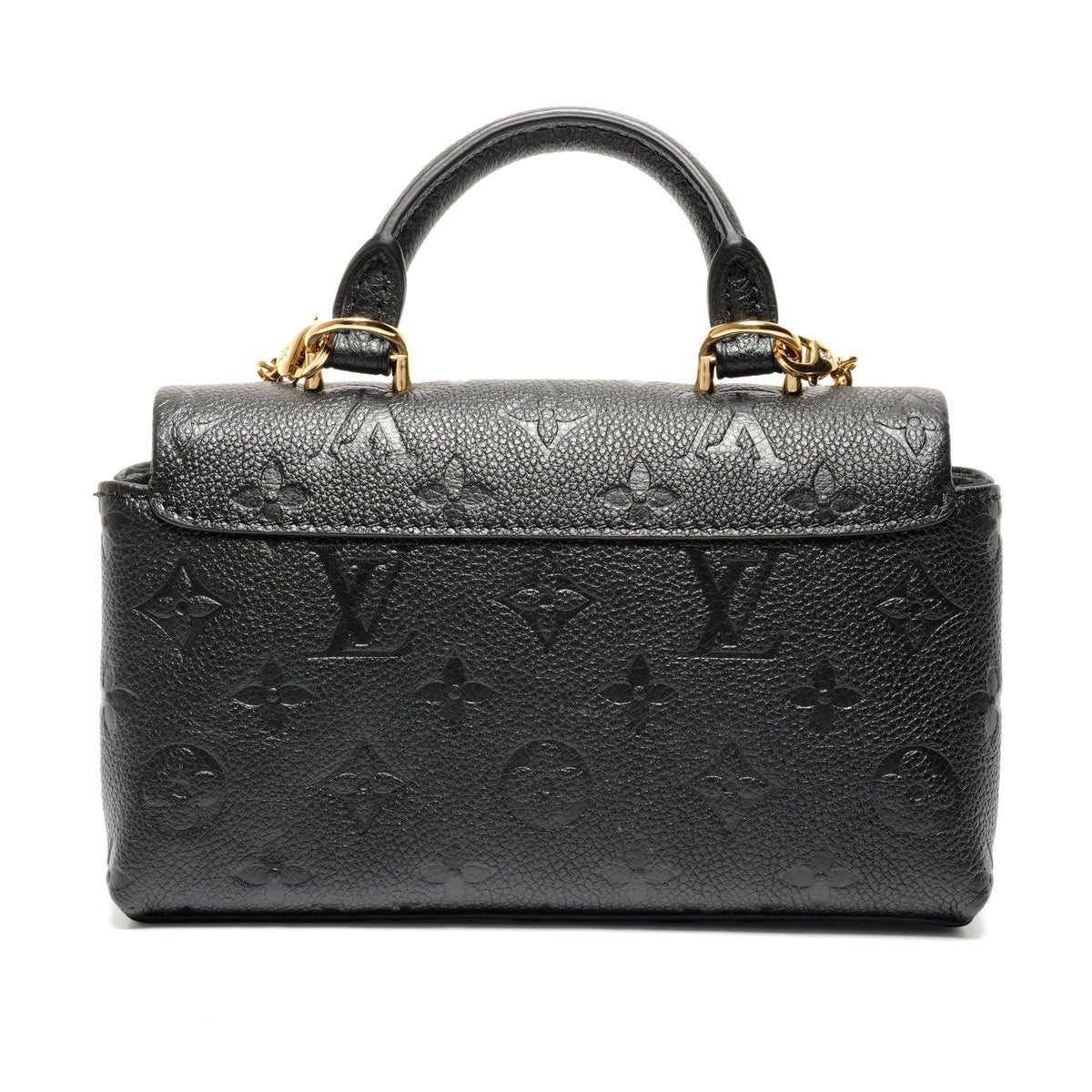 LOUIS VUITTON Empreinte Nano Madeleine Handbag black WS26755