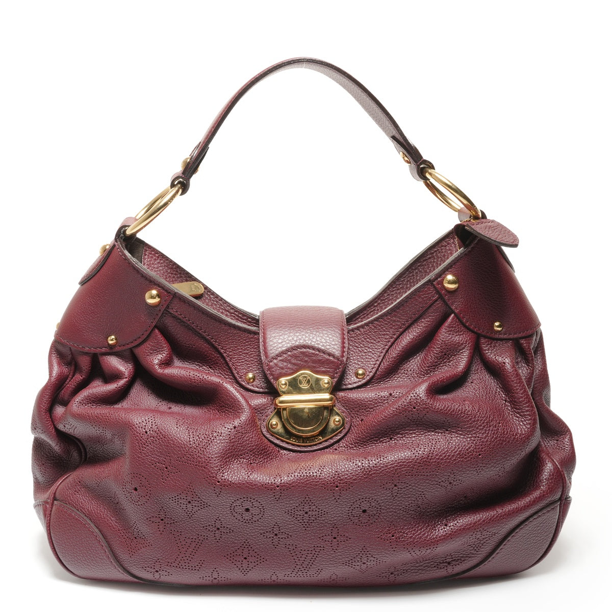 LOUIS VUITTON Mahina Solar Powered PM 2009 Shoulder Bag Brown