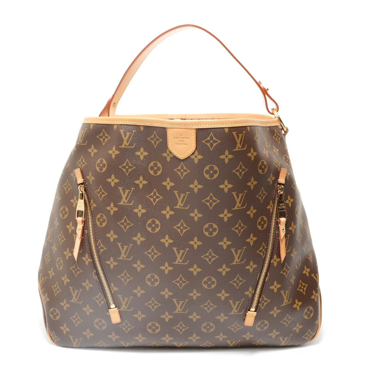LOUIS VUITTON 2010 Monogram Delightful GM Shoulder Bag Brown