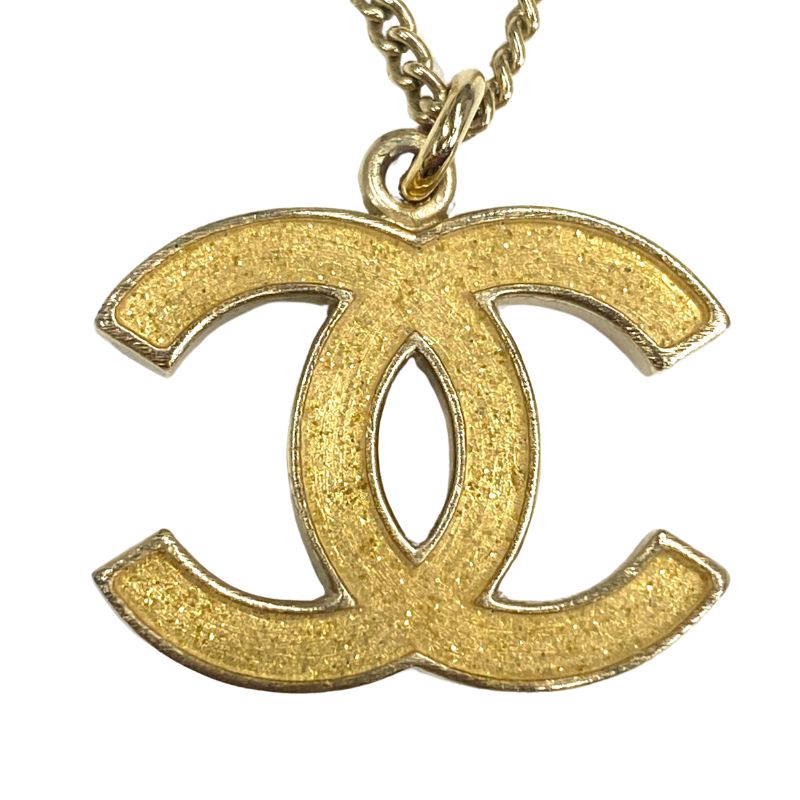 シャネル CHANEL ココマーク ペンダント ロゴ 2007年製 07A ネックレス