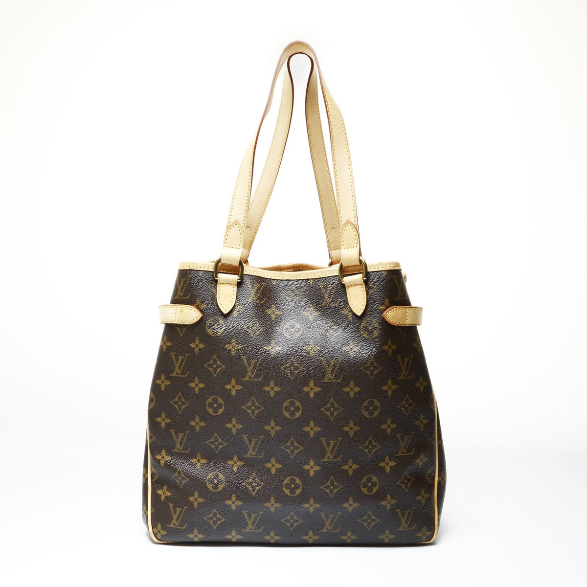 Louis Vuitton　ノベルティ　バッグ　中古 LOUIS VUITTON Batignol Vertical Tote Bag Brown WS29006 – NUIR VINTAGE