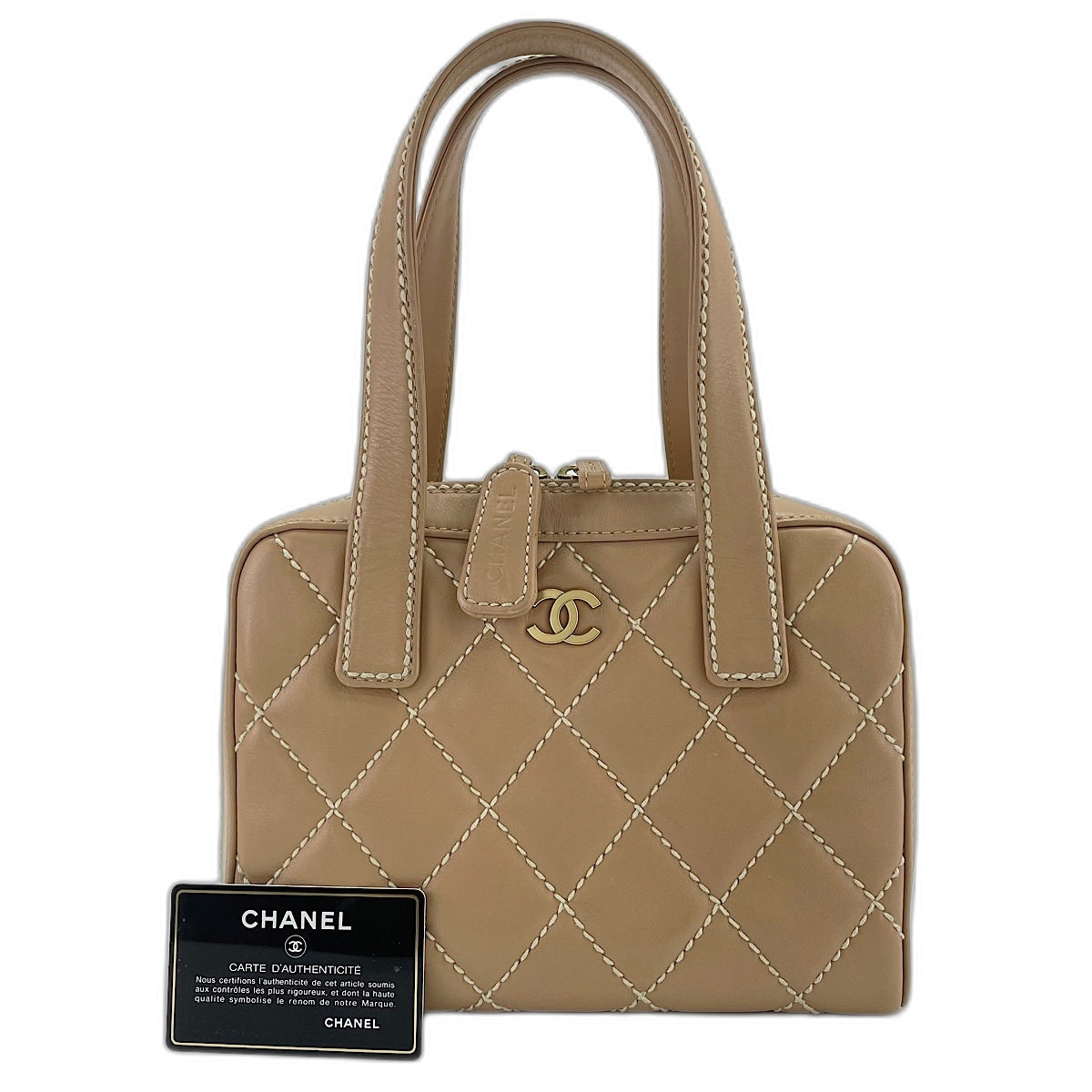 CHANEL Handbag beige WS33676 – NUIR VINTAGE