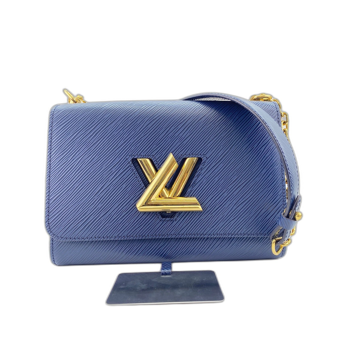 LOUIS VUITTON Twist MM Shoulder Bag Navy WS34004 – NUIR VINTAGE