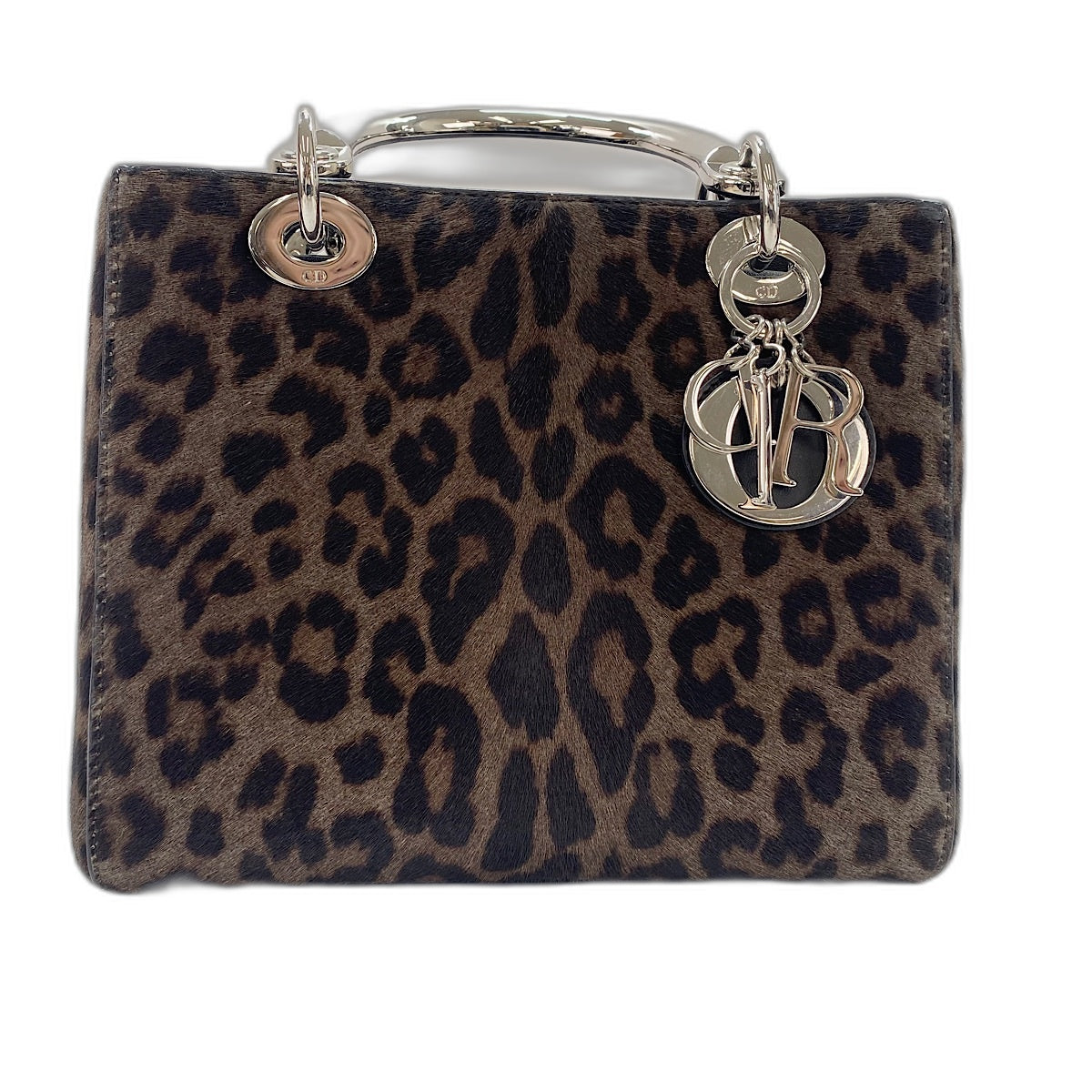 Christian Dior Lady Christian Dior 2WAY Handbag Brown WS34366