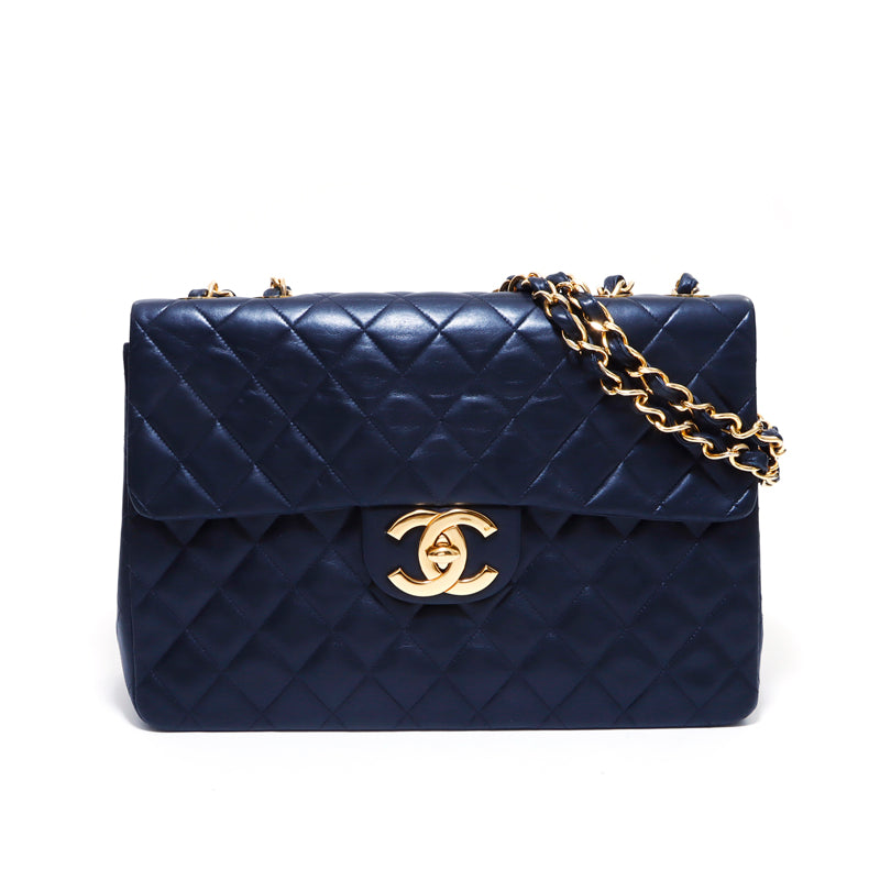 Chanel Coco Mark Matelasse 1992~1994 Shoulder Bag Lambskin