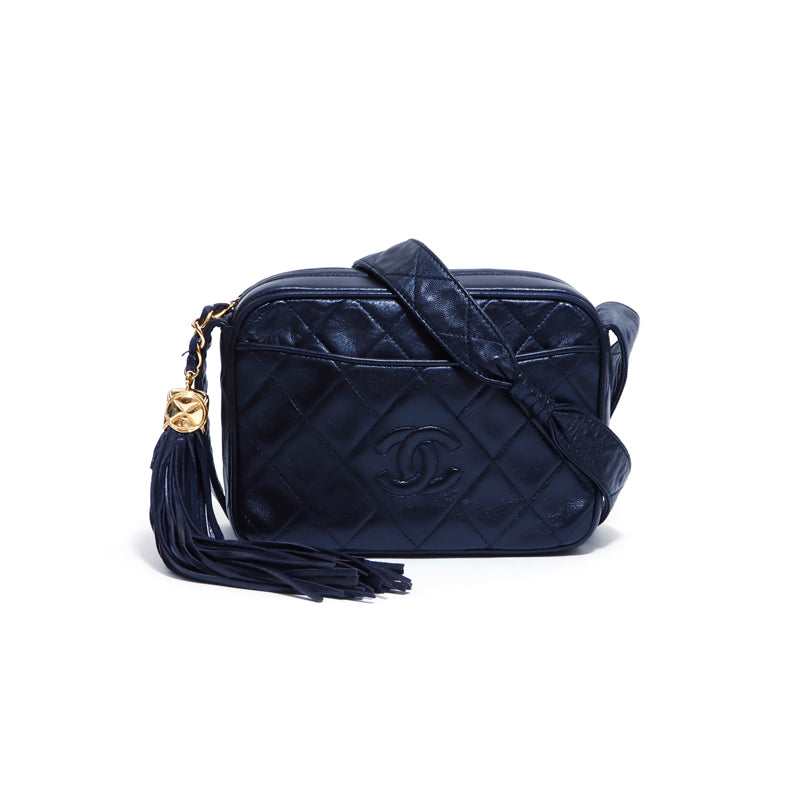 シャネル CHANEL ココマーク フリンジ マトラッセ 1992年 ショルダー