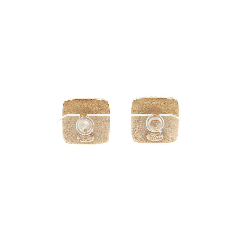 CHANEL/シャネル/スクエア/ピアス シャネル CHANEL グリポワ ココマーク スクエア ピアス ゴールド