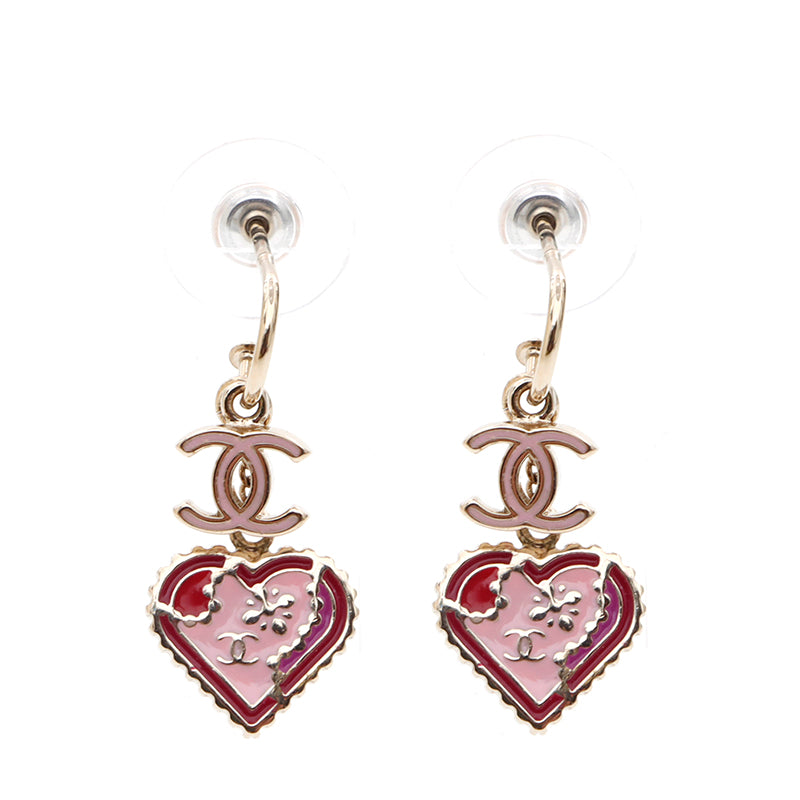 シャネル　ＣＨＡＮＥＬ　ドットココマーク　イヤリング　Ａ１９Ｐ（ピンク） シャネル CHANEL ドットココマーク イヤリング A19P（ピンク