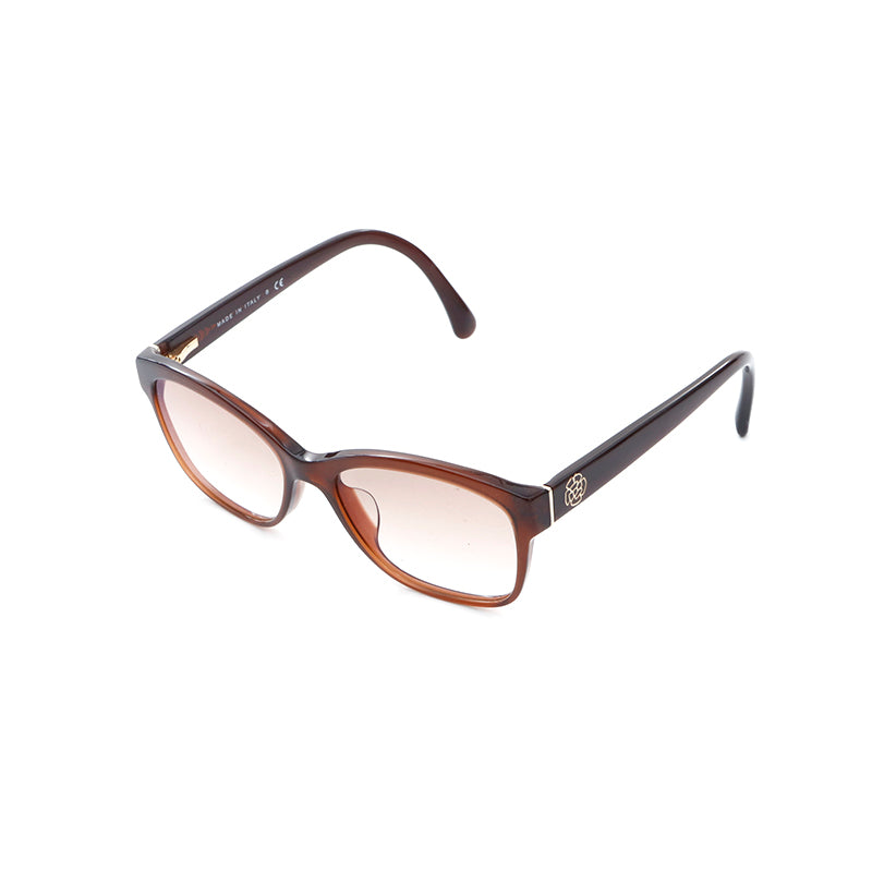 Chanel Coco Mark Camellia Sunglasses Brown WS5164 – NUIR VINTAGE