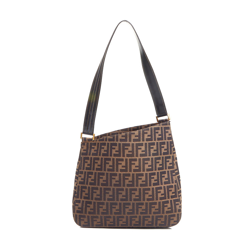 フェンディ FENDI ズッカ ショルダーバッグ ブラウン WS5260 – NUIR