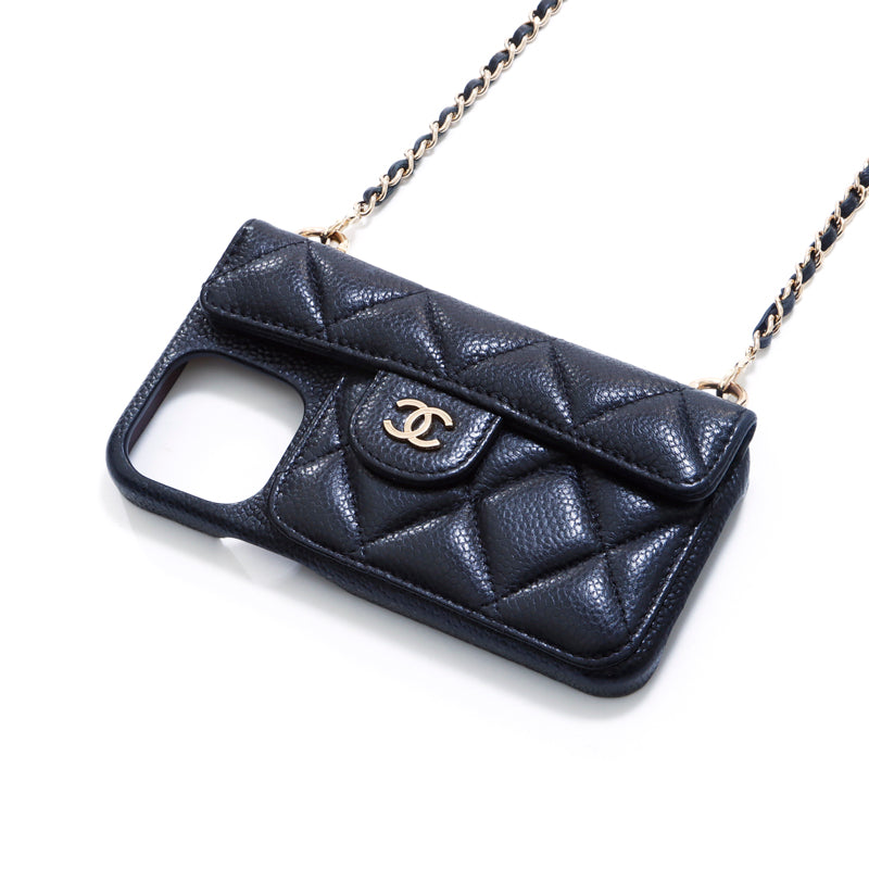 シャネルiPhone CHANEL Used iPhone13 13pro Case Smartphone Cover AP2689