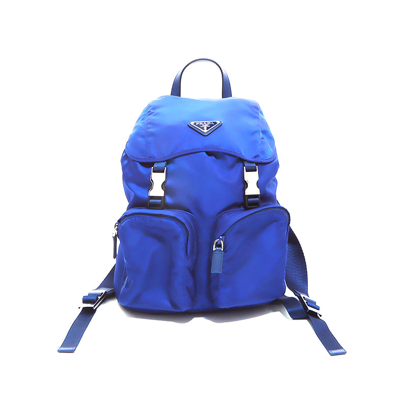 PRADA プラダ ナイロンリュック 水色 prada プラダ ナイロン バッグパック リュック 水色 - メルカリ