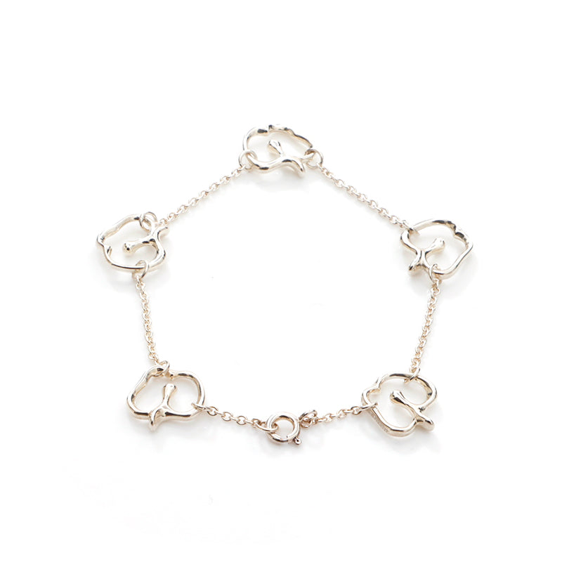 Tiffany & Co. シルバーアンクレット ティファニー TIFFANY&Co. アップル ブレスレット シルバー WS5676