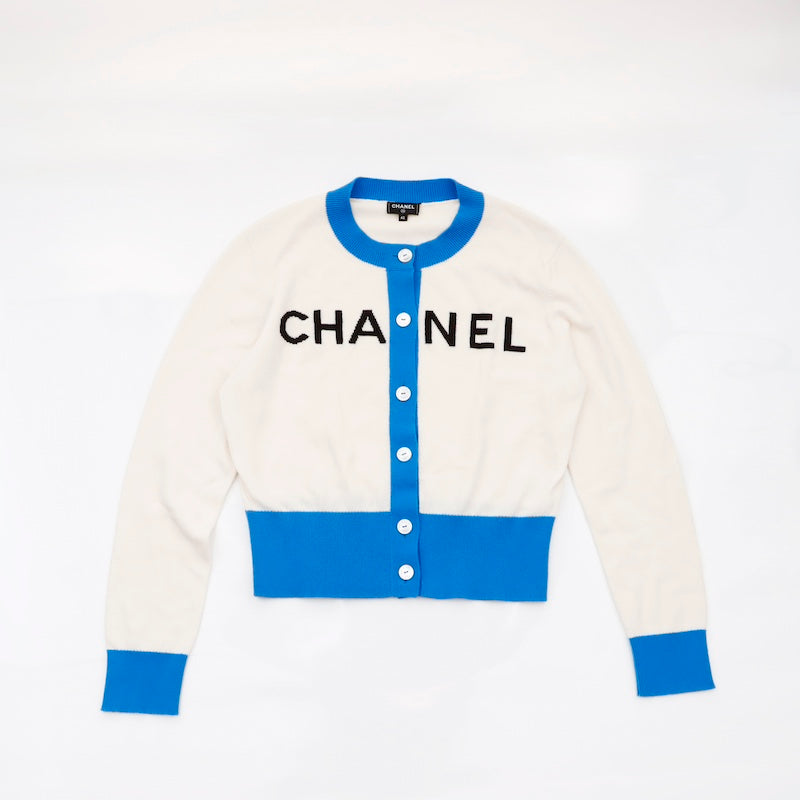 Chanel CHANEL 2021 Cardigan White WS5771 – NUIR VINTAGE