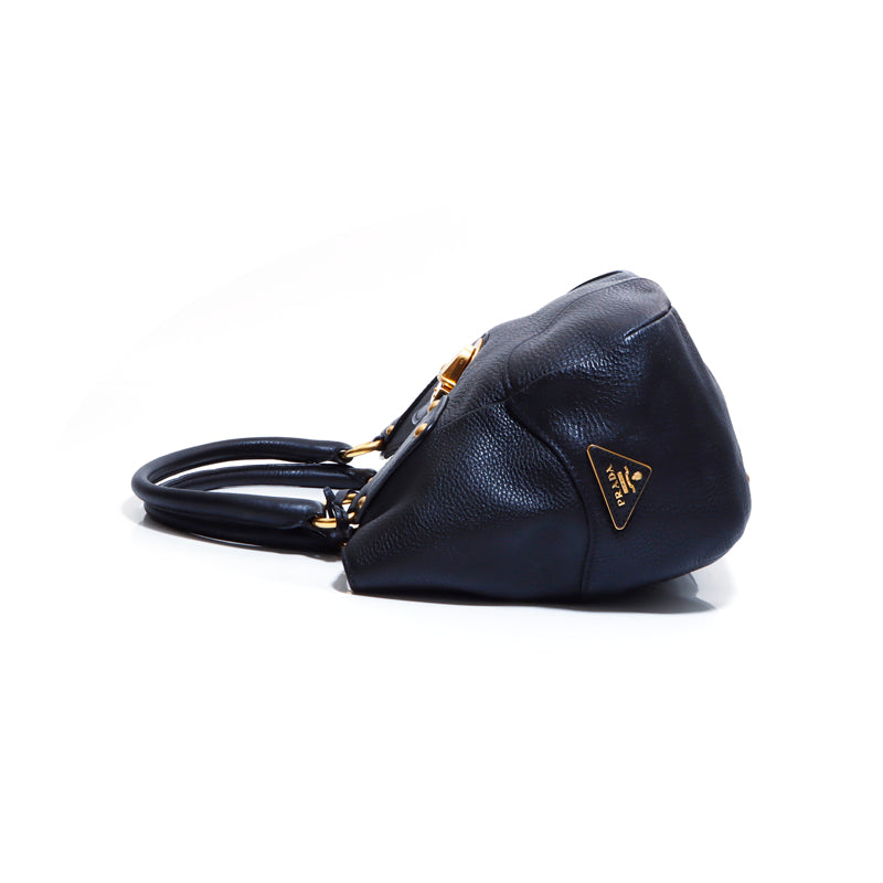 プラダ PRADA トートバッグ レザー ブラック WS5872 – NUIR VINTAGE