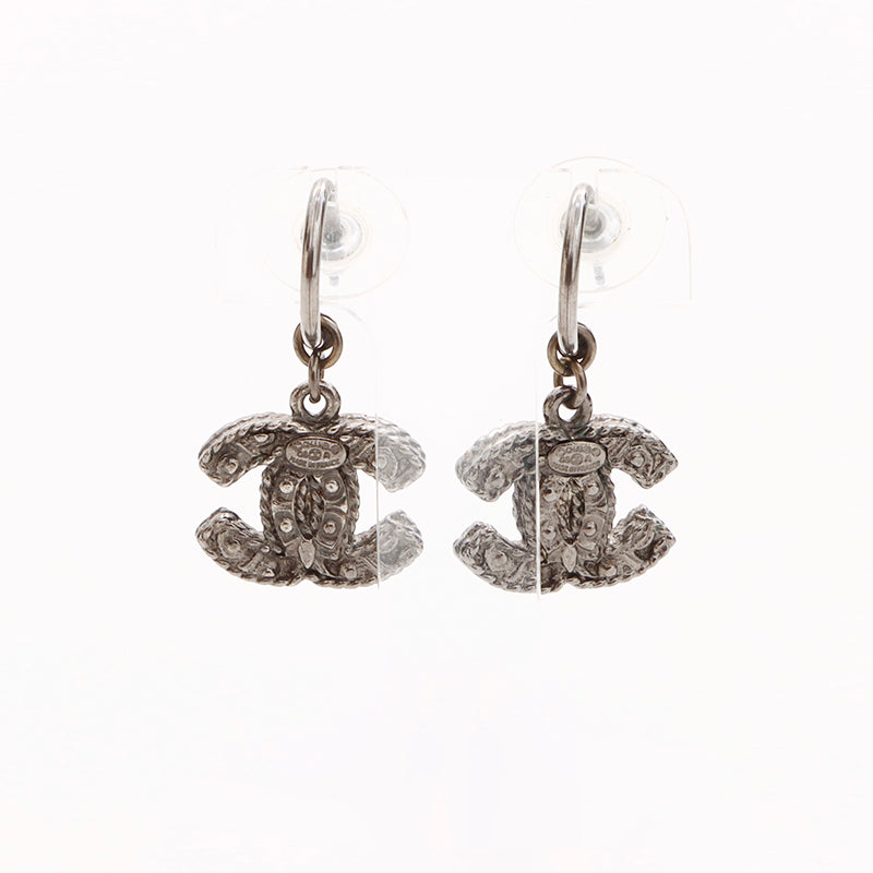 シャネル CHANEL ココマーク ピアス シルバー WS6017 – NUIR VINTAGE