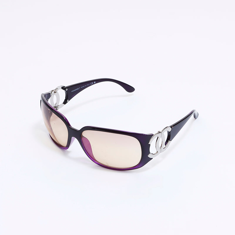 Chanel Eyewear Strap Purpleシャネル メガネストラップ CHANEL Sunglasses: Cat Eye Sunglasses, acetate & nylon