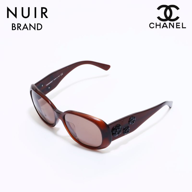 小物 CHANEL sunglasses coco camellia brown CHANEL Camellia Coco Sunglasses Eyewear Women's Accessories