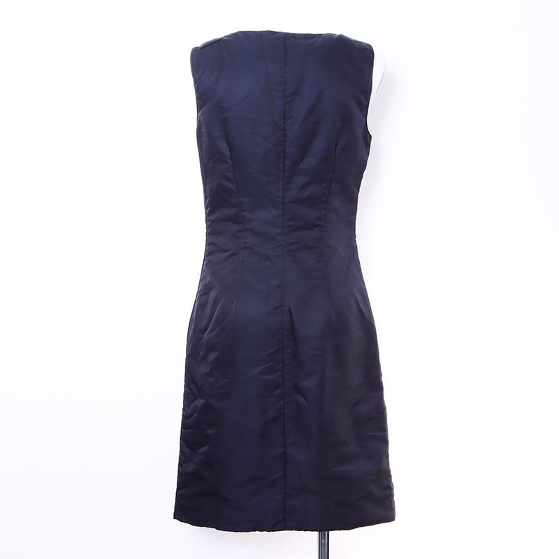 フェンディ FENDI Size:38 中綿 ノースリーブ ワンピース